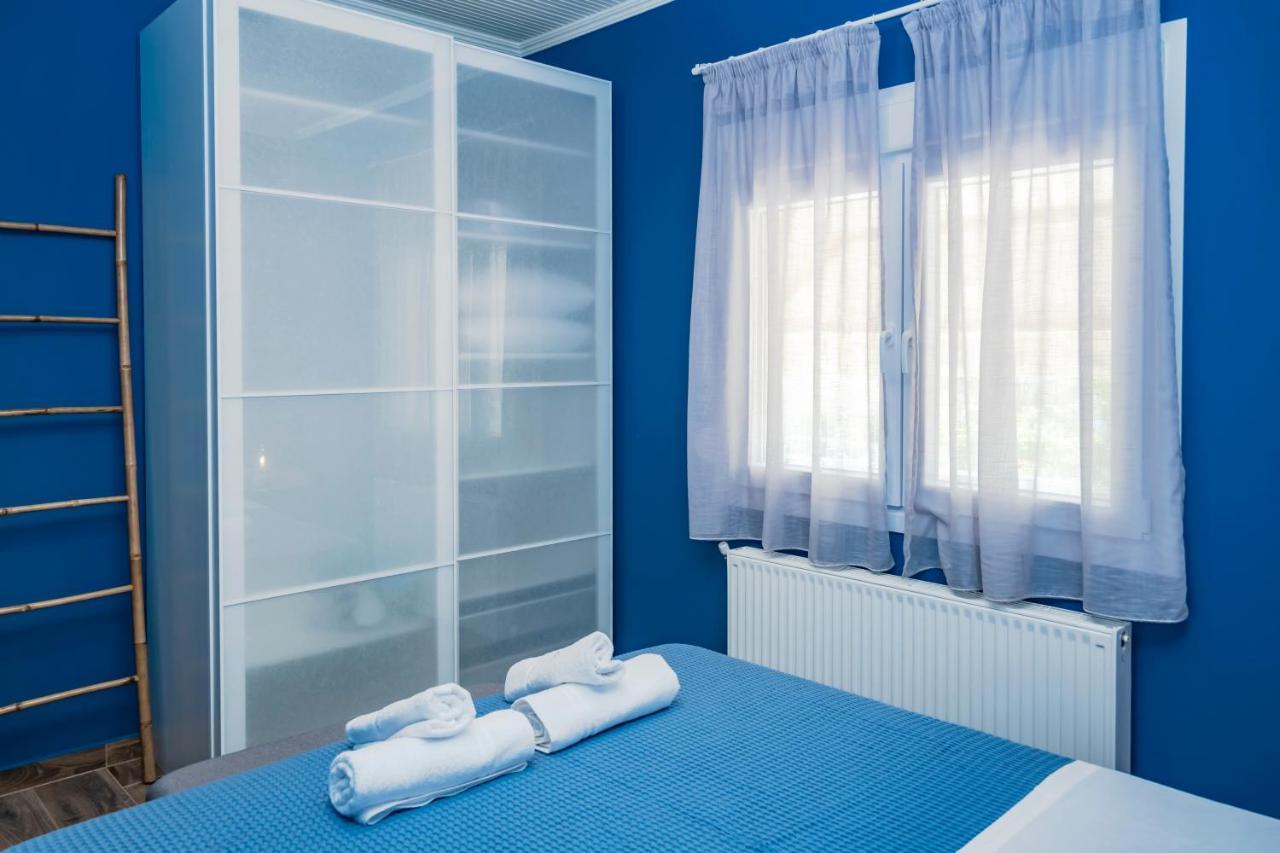 Azzurro Seafront Houses Nea Kallikrateia Eksteriør billede